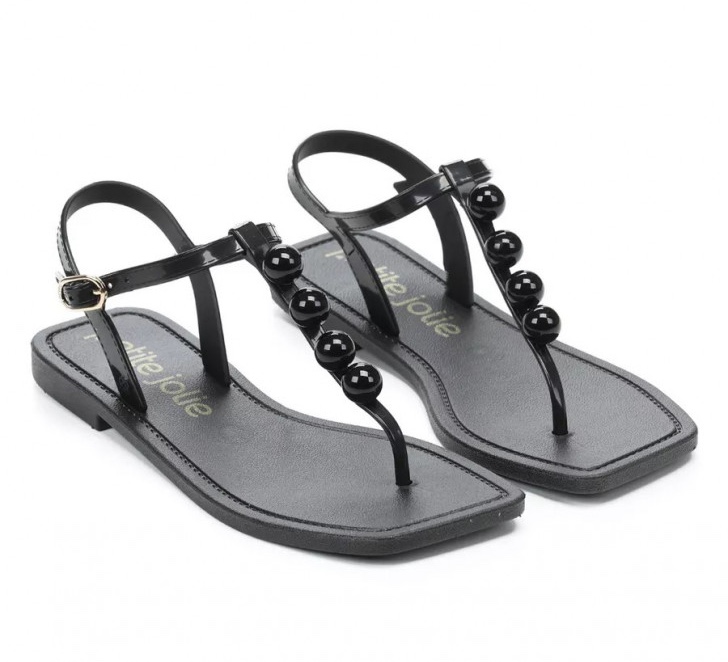PJ6570/12 Sandals for women plastic black